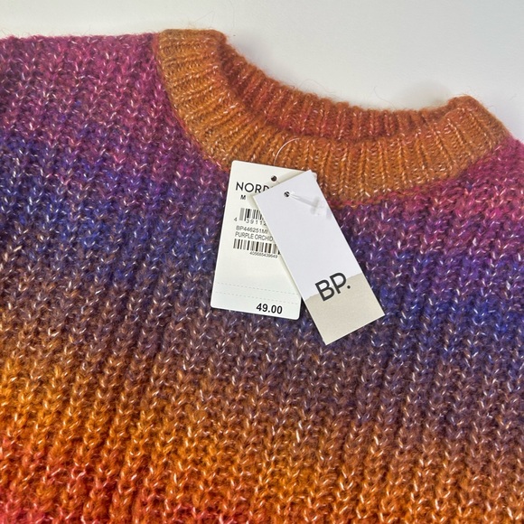 BP Space Dyed Long Sleeve Crewneck Sweater - Picture 3 of 8